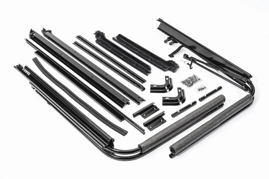 15433101 – MASTERTOP Soft Top Hardware Kit, For Use With Black Mastertop Soft Top With Bows/ Side Rails/ Snap Rails/ ...
